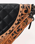 ADBG1666 Taco Hand Tooled Genuine Western Leather Women Bag