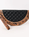 ADBG1666 Taco Hand Tooled Genuine Western Leather Women Bag