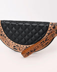 ADBG1666 Taco Hand Tooled Genuine Western Leather Women Bag