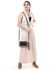 ADBG1667 Organiser Hand Tooled Genuine Western Leather Women Bag