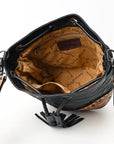 ADBG1670 Bucket Hand Tooled Genuine Leather Women Bag