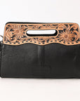 American Darling Clutch Hand Tooled Genuine Leather women bag western Bag