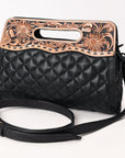 American Darling Clutch Hand Tooled Genuine Leather women bag western Bag