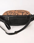 ADBG1680 Fanny Pack Hand Tooled Genuine Western Leather Women Bag