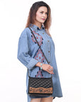 American Darling Crossbody Hand Tooled Genuine Western Leather Women Bag Western Handbag Purse