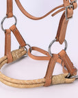 Hilason Western Horse Noseband Rawhide Genuine American Leather Headstall