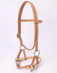 Hilason Western Horse Noseband Rawhide Genuine American Leather Headstall