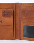 American Darling Western Genuine Leather Handbag Purse Wallet Bag For Women Girl