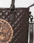 American Darling Crossbody Hand Tooled Genuine Leather Women Bag Western Handbag Purse