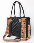 American Darling Tote Hand Tooled Genuine Leather Women Bag Western Handbag Purse