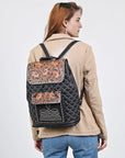 American Darling Backpack Beautifully Hand Tooled Leather women bag