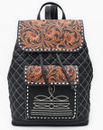 American Darling Backpack Beautifully Hand Tooled Leather women bag