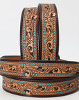 American Darling Beautifully Hand Tooled Genuine American Leather Belt Men and Women