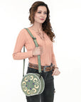 ADBGZX101 Canteen Genuine Western Suede Leather women bag