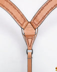 HILASON Western Horse Headstall Breast Collar Set Tack Genuine American Leather