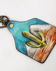 American Darling ADKRM134 Hand Painted Genuine Leather Keyring Key chain