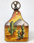 American Darling ADKRM135 Hand Painted Genuine Leather Keyring Key chain