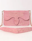 American Darling Suede Bag Genuine Leather Clutch Bag