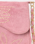 American Darling Suede Bag Genuine Leather Clutch Bag