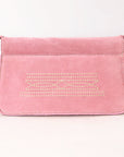 American Darling Suede Bag Genuine Leather Clutch Bag