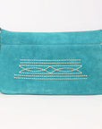 American Darling Suede Bag Genuine Leather Clutch Bag