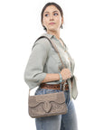 American Darling Suede Bag Genuine Leather Clutch Bag