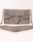 American Darling Suede Bag Genuine Leather Clutch Bag