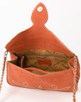American Darling Suede Bag Genuine Leather Clutch Bag