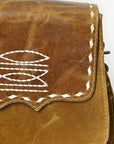 American Darling Crossbody Genuine Leather Women Bag Western Handbag Purse