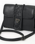 American Darling Crossbody Hand Tooled Genuine Leather Women Bag Western Handbag Purse