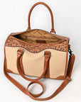 American Darling Tote Hand Tooled Genuine Leather Women Bag Western Handbag Purs