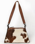 American Darling Small Crossbody Beautifully Hair on Leather women bag