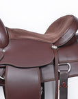 Hilason Western Horse Flex Tree Saddle Cordura Synthetic Trail Pleasure Brown