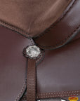 Hilason Western Horse Flex Tree Saddle Cordura Synthetic Trail Pleasure Brown
