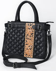 American Darling Tote Hand Tooled Genuine Leather Women Bag Western Handbag Purs