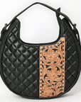 American Darling Hobo Hand Tooled Genuine Leather Women Bag Western Handbag Purse