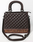 American Darling Crossbody Hand Tooled Genuine Leather Women Bag Western Handbag Purse