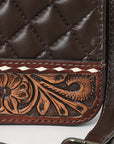 American Darling Crossbody Hand Tooled Genuine Leather Women Bag Western Handbag Purse