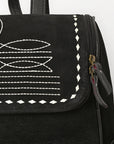 American Darling Western Backpack Hand Tooled Genuine Leather Women Bag