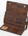 American Darling Western Small Cross Body Genuine Leather Handbag Purse Wallet Bag For Women Girls