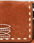 American Darling Western Small Cross Body Genuine Leather Handbag Purse Wallet Bag For Women Girls