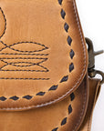 American Darling Crossbody Hand Tooled Genuine Leather women bag western handbag purse