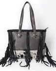 American Darling Tote Hair-on Genuine Western Suede Leather women bag
