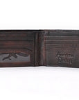 American Darling Wallet Hair-On Genuine Leather Women Bag Western Handbag Purse