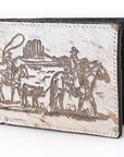 American Darling Wallet Hair-On Genuine Leather Women Bag Western Handbag Purse