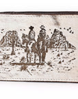 American Darling Wallet Hair-On Genuine Leather Women Bag Western Handbag Purse