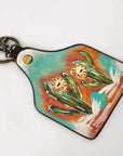 American Darling ADKRM144 Hand Painted Genuine Leather Keyring