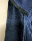 Navy Velvet-lined Jacket