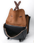 Hilason Western Horse Trail Riding Heavy Duty Genuine Leather Saddle Bag