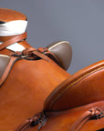 15 In HILASON Western Horse Wade Saddle Genuine Leather Ranch Roping Brown
